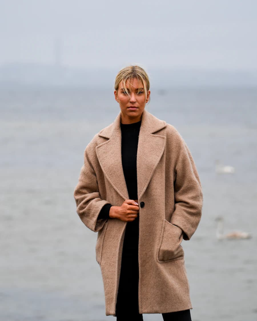 Wool Blend Coat