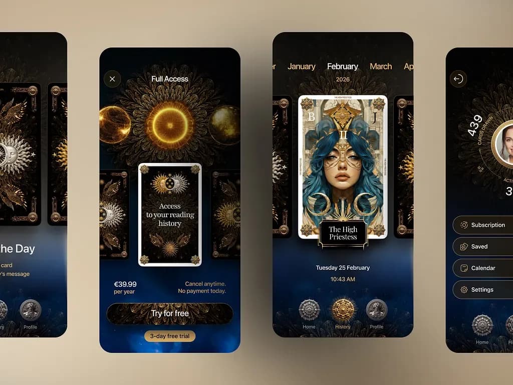 Events booking app