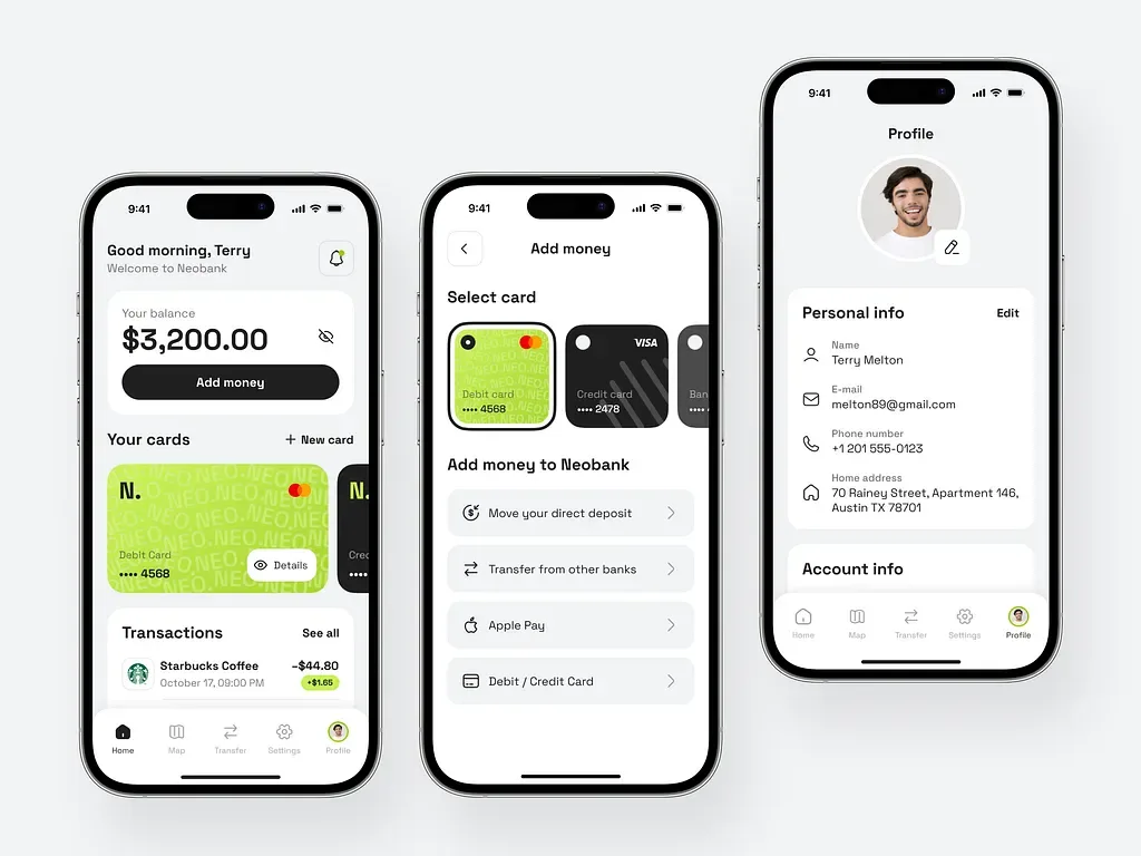 Money transfer app