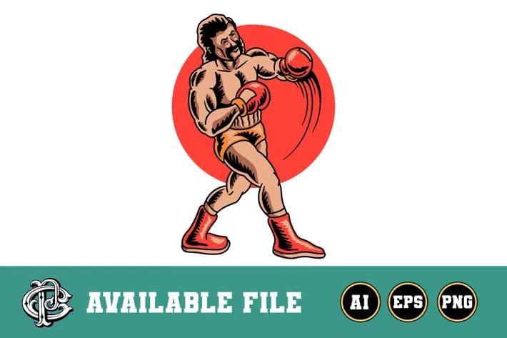 Boxer mascot