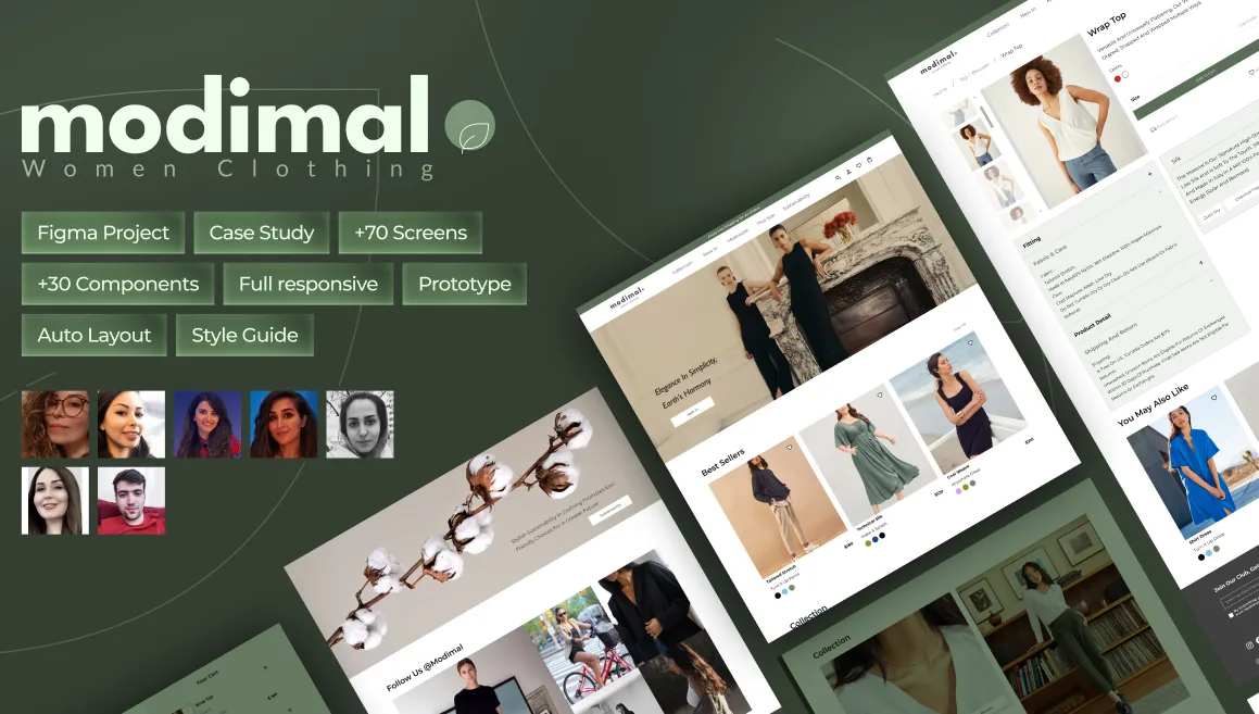 Fashion store design presentation